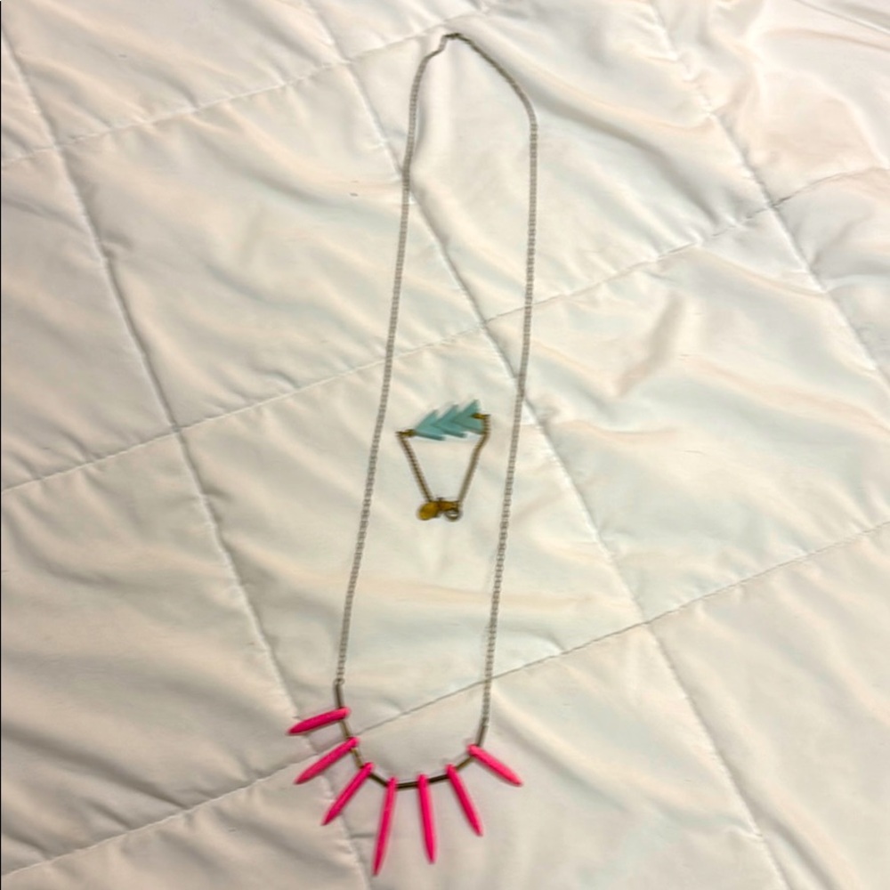 Necklace and earrings